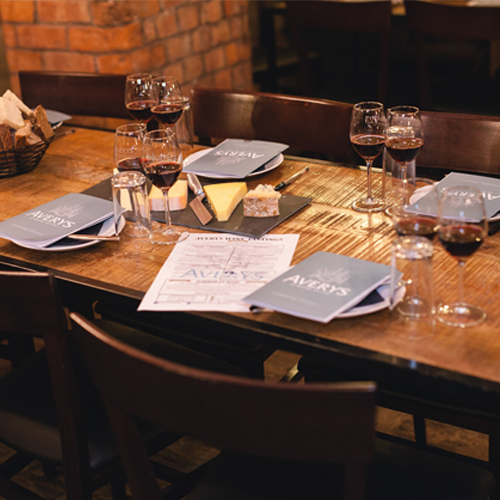 Averys Winter Warmers Cellar Tasting - Wed 26th Jan Averys Winter Warmers Cellar Tasting - Wed 26th Jan