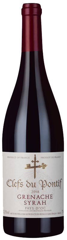 Clefs du Pontif Grenache Syrah 2018
