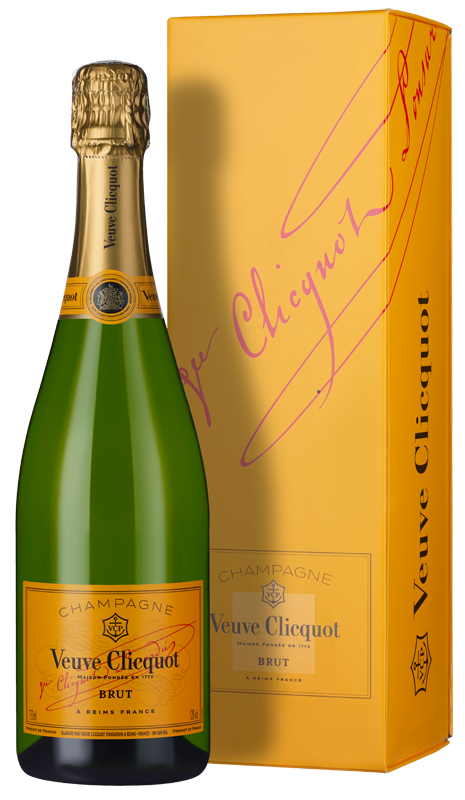 Champagne Veuve Clicquot Yellow Label Brut (in gift box) NV Champagne Veuve Clicquot Yellow Label Brut (in gift box) NV
