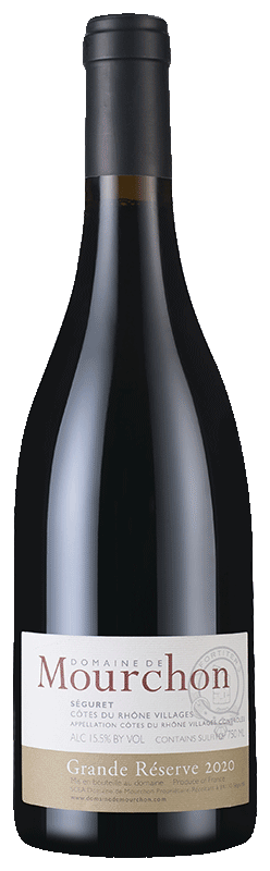 Domaine de Mourchon Séguret Grand Réserve Côtes du Rhône Villages Organic Domaine de Mourchon Séguret Grand Réserve Côtes du Rhône Villages Organic