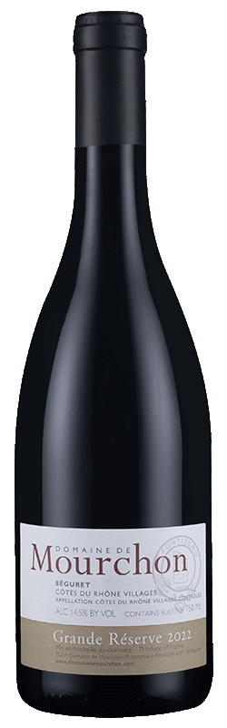 Domaine de Mourchon Séguret Grand Réserve Côtes du Rhône Villages Organic 2022 Domaine de Mourchon Séguret Grand Réserve Côtes du Rhône Villages Organic 2022