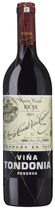 Lopez de Heredia Viña Tondonia Tinta Reserva 2001