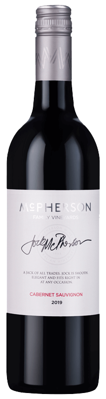 McPherson Family Series Jock's Cabernet Sauvignon 2019 McPherson Family Series Jock's Cabernet Sauvignon 2019