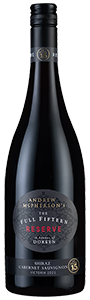 Andrew McPherson's The Full Fifteen Reserve Doreen's Shiraz 2021
