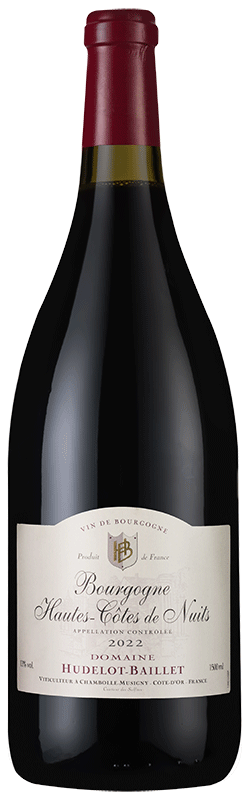 Domaine Hudelot-Baillet Bourgogne Hautes-Côtes de Nuits Rouge (magnum) 2022