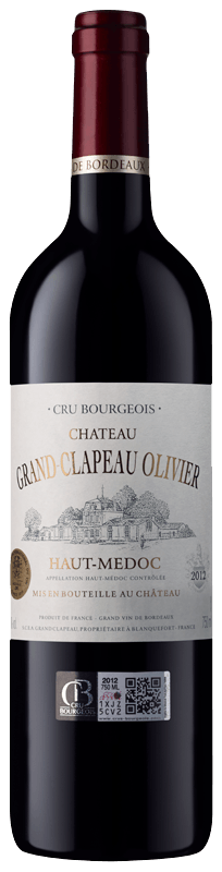 Chateau Grand Clapeau Olivier Haut Medoc 2012