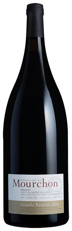 Domaine de Mourchon Séguret Grand Réserve Côtes du Rhône Villages Organic(magnum 2022 Domaine de Mourchon Séguret Grand Réserve Côtes du Rhône Villages Organic(magnum 2022