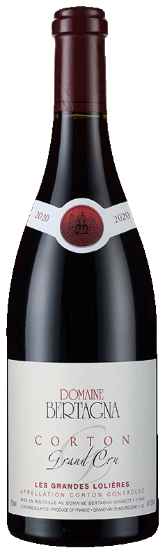 Domaine Bertagna Corton Grand Cru Les Grandes Lolières Domaine Bertagna Corton Grand Cru Les Grandes Lolières