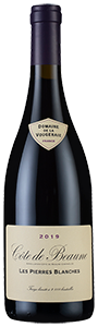 Domaine de la Vougeraie Côte de Beaune Les Pierres Blanches Rouge Organic 2019