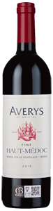 Averys Fine Haut-Médoc Cru Bourgeois 2015