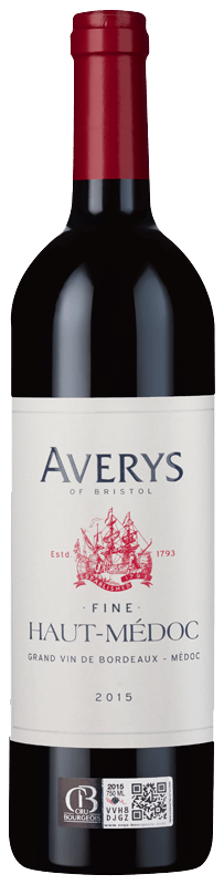 Averys Fine Haut-Médoc Cru Bourgeois 2015