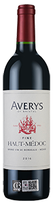 Averys Fine Haut-Médoc Cru Bourgeois 2016