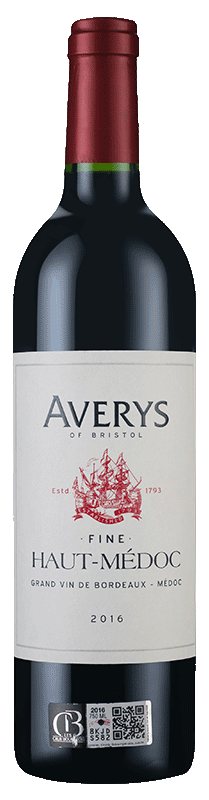 Averys Fine Haut-Médoc Cru Bourgeois 2016