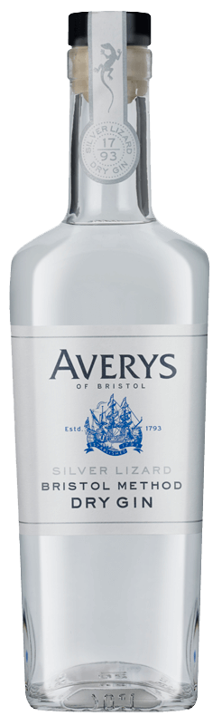 Averys Silver Lizard Bristol Method Dry Gin NV Averys Silver Lizard Bristol Method Dry Gin NV