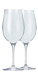 Dartington TL Signature Series Bordeaux Glass Pair 