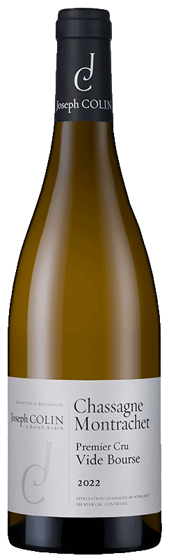 Joseph Colin Chassagne-Montrachet 1er Cru Vide Bourse 2022 Joseph Colin Chassagne-Montrachet 1er Cru Vide Bourse 2022
