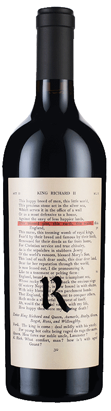 Realm Cellars The Bard Proprietary Red Realm Cellars The Bard Proprietary Red