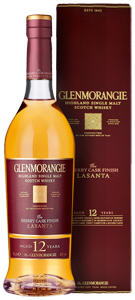 Glenmorangie Lasanta 12-year-old Scotch Whisky (70cl in gift box) 