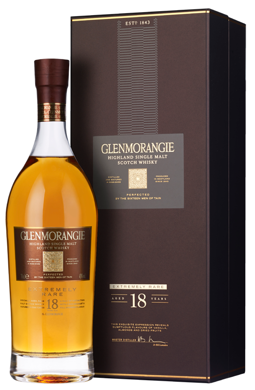 Glenmorangie 18-year-old Scotch Whisky (70cl in gift box) NV
