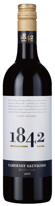 1842 Barossa Cabernet Sauvignon 2017 1842 Barossa Cabernet Sauvignon 2017