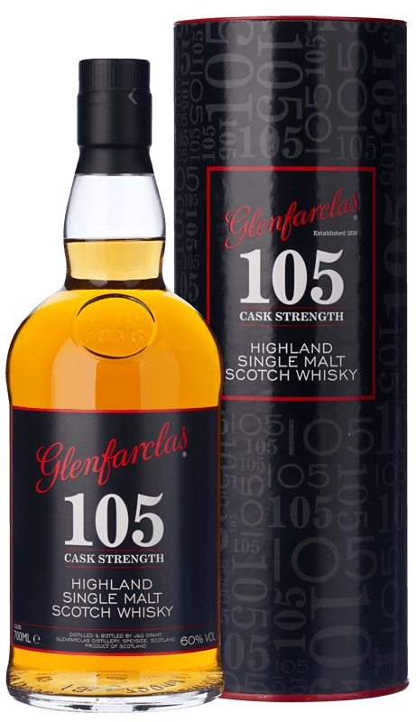 Glenfarclas 105 Cask Strength Scotch Whisky (70cl) (Gift box) NV