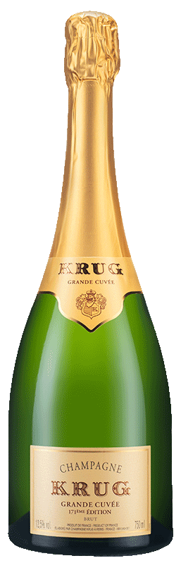 krug champagne label