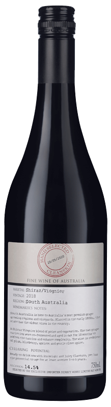 Cleanskin Shiraz Viognier 2018 Cleanskin Shiraz Viognier 2018