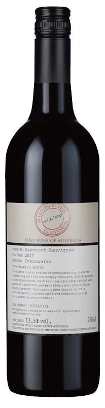 Cleanskin Coonawarra Cabernet Sauvignon 2017