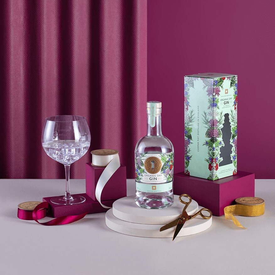English Heritage Organic Dry Gin (70cl) 