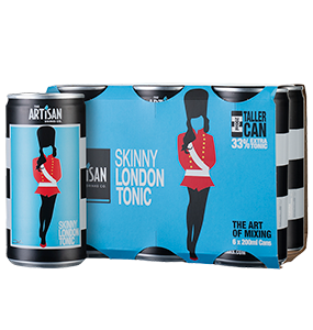 The Artisan Drinks Co. Skinny London Tonic Water (6 x 20cl) 