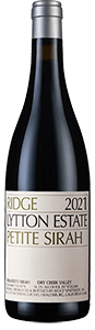 Ridge Lytton Estate Petite Sirah 2021