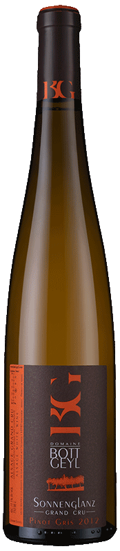 Domaine Bott-Geyl Organic Pinot Gris Sonnenglanz 2012 Domaine Bott-Geyl Organic Pinot Gris Sonnenglanz 2012