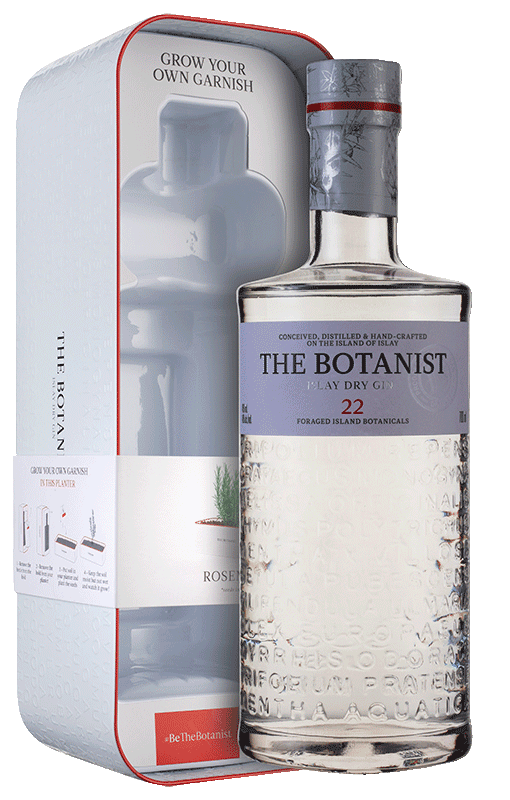 The Botanist Islay Dry Gin Tin Planter Gift Pack (70cl) The Botanist Islay Dry Gin Tin Planter Gift Pack (70cl)