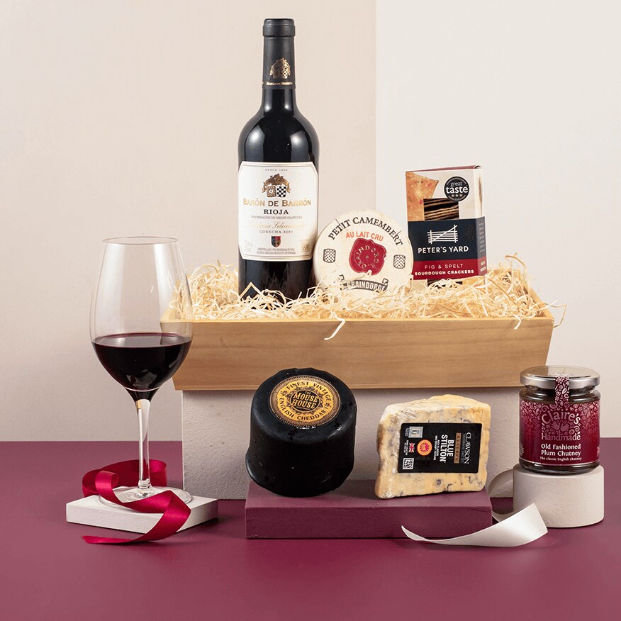 Cheese & Wine Tray - Despatched after the 6th December 