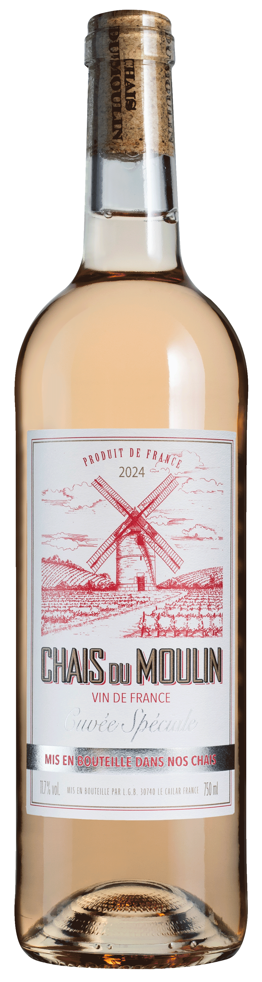 Chais du Moulin Rosé 2024