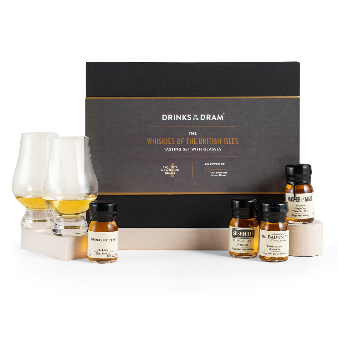 The Whiskies of the British Isles Tasting Set with Glasses (4x3cl)