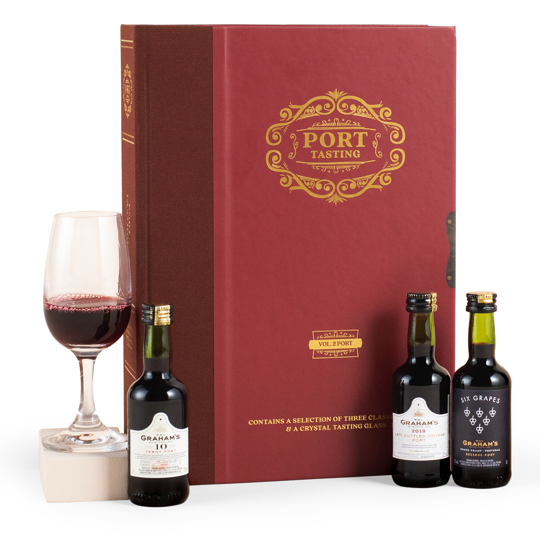 Graham's Port Tasting Book & Glass (3x5cl)