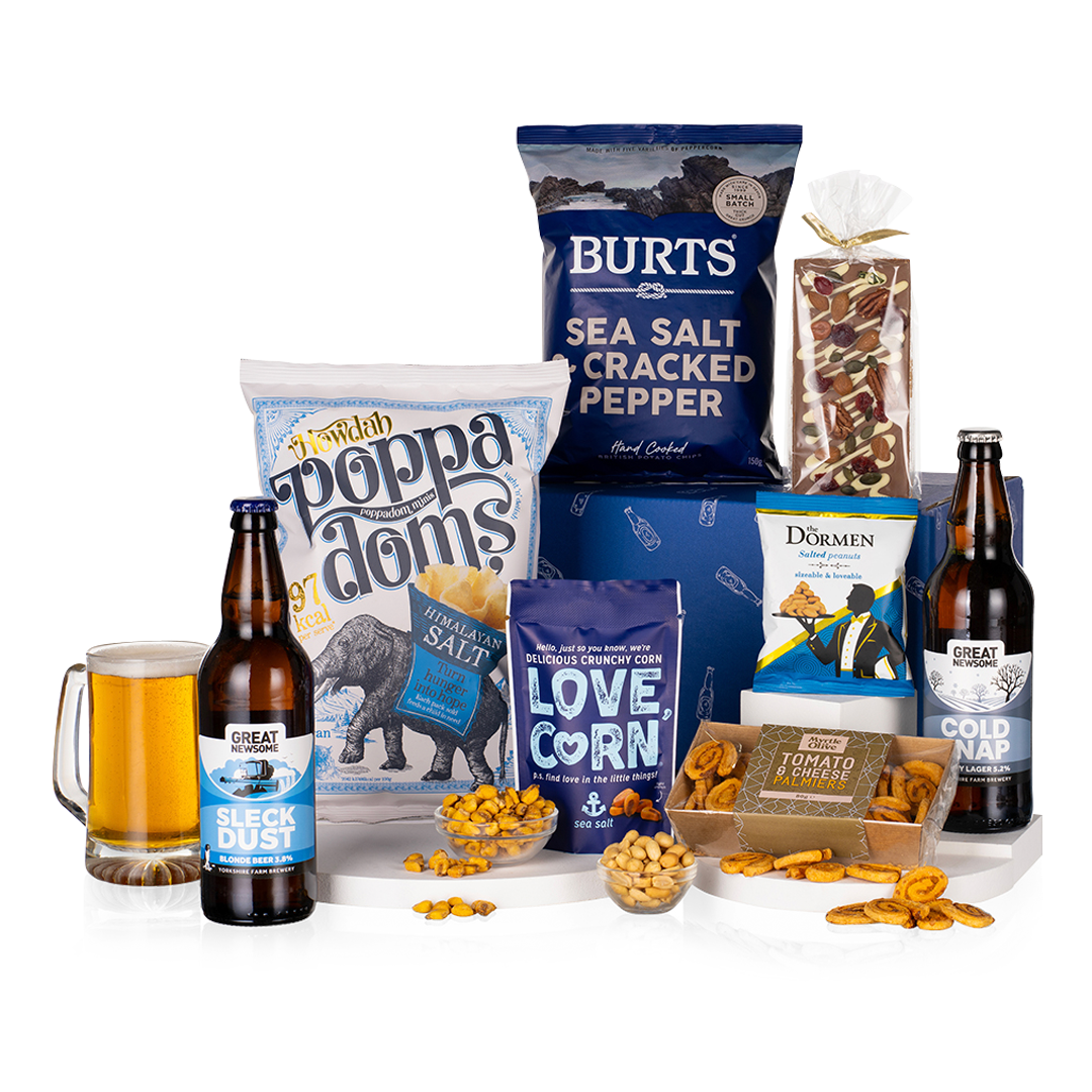 Beer & Snacks Hamper - Delivery from 30-Sep