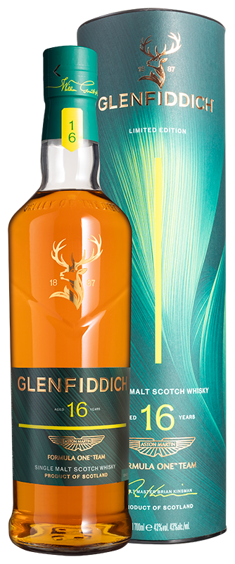 Glenfiddich Aston Martin F1 Edition No. 2 16-Year-Old Single Malt Whisky 70cl 