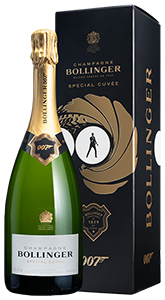 Champagne Bollinger Special Cuvée Limited Edition James Bond Gift Box