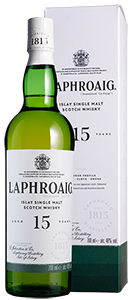 Laphroaig 15-Year-Old Islay Single Malt Whisky (in gift box) 70cl Laphroaig 15-Year-Old Islay Single Malt Whisky (in gift box) 70cl