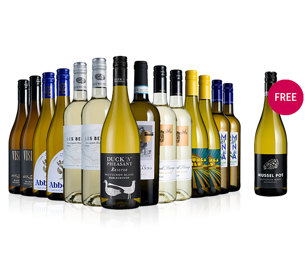 14-bottle Whites Mega Deal + FREE bottle