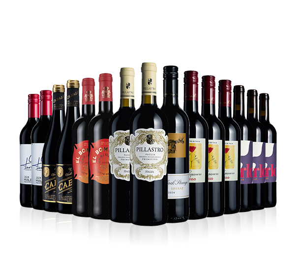 Top Rated Champion Reds 15-bottle Mix Top Rated Champion Reds 15-bottle Mix