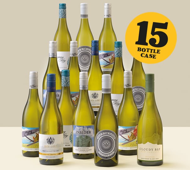 15 bottle New Zealand Sauvignon Despatching from the 12th of December