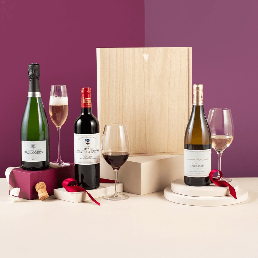 Champagne, Sancerre and Bordeaux Trio 