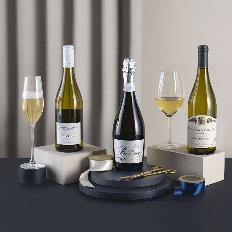 Averys Festive White Trio in gift box 