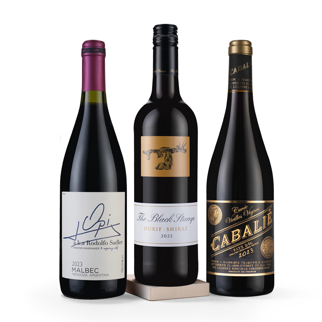 Classic Trio Red Wine Gift 