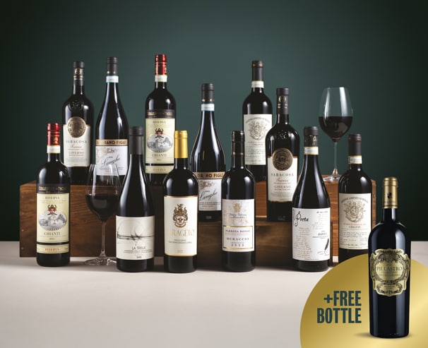 EOFY Mega Deal Luxury Italian Reds+ FREE bottle + FREE delivery