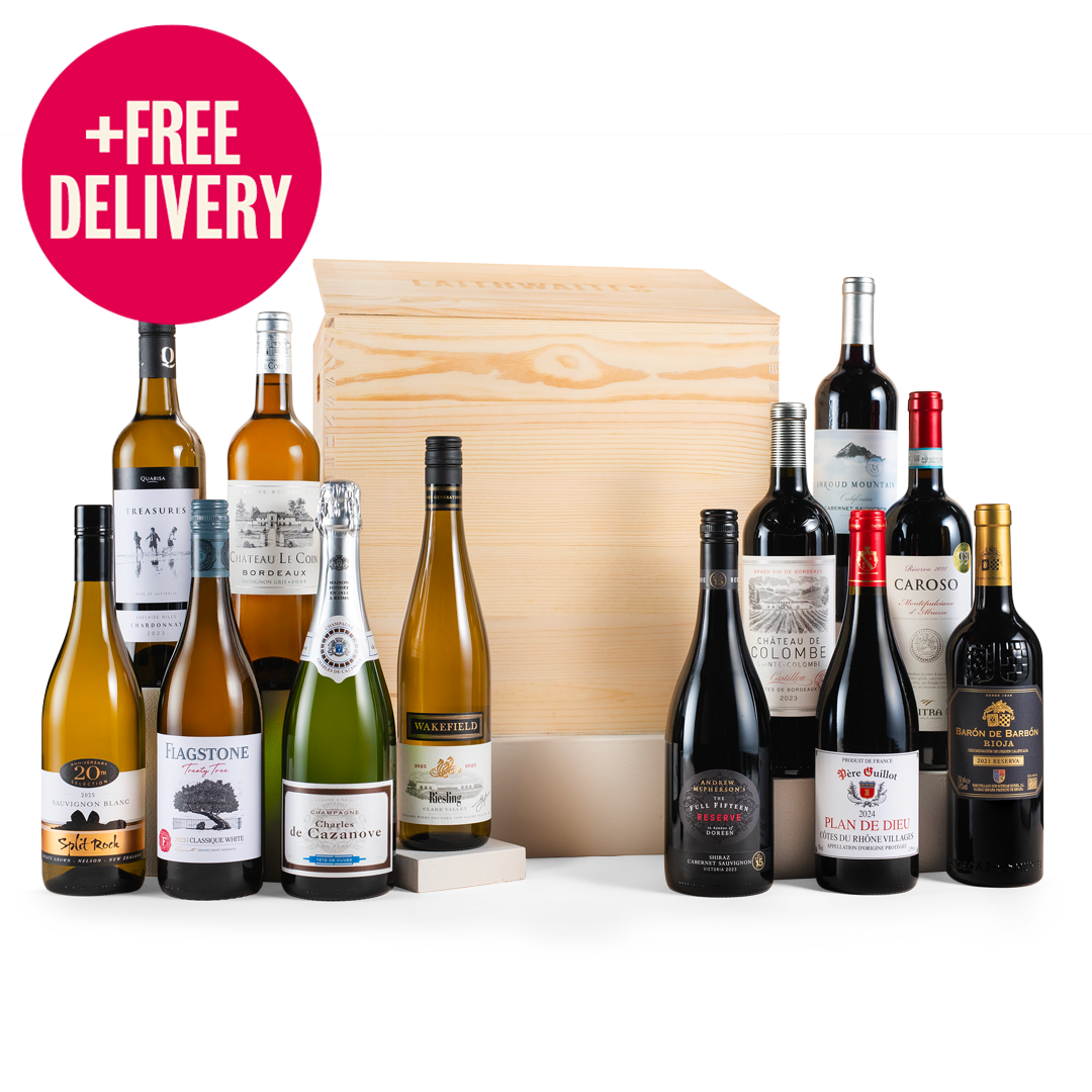 Luxury Mixed Dozen Wines in Wooden Gift Box - Free Delivery* Luxury Mixed Dozen Wines in Wooden Gift Box - Free Delivery*