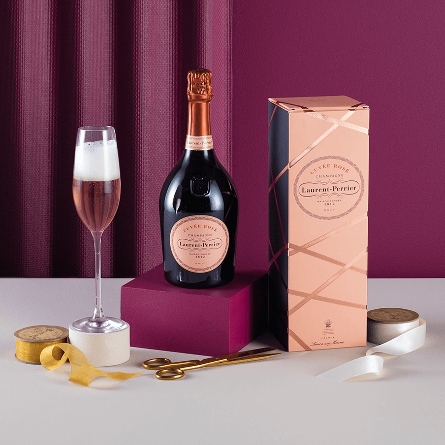 Champagne Laurent-Perrier Cuvée Rosé Brut Gift